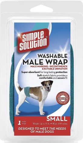 washable male wrap - small